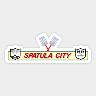 Spatula City Sticker